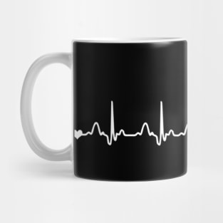 Boxer Dog Heartbeat Mug